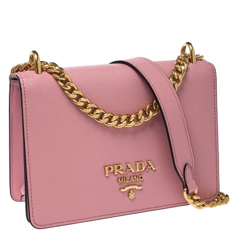 prada hand bag pink|Prada pink small bag.